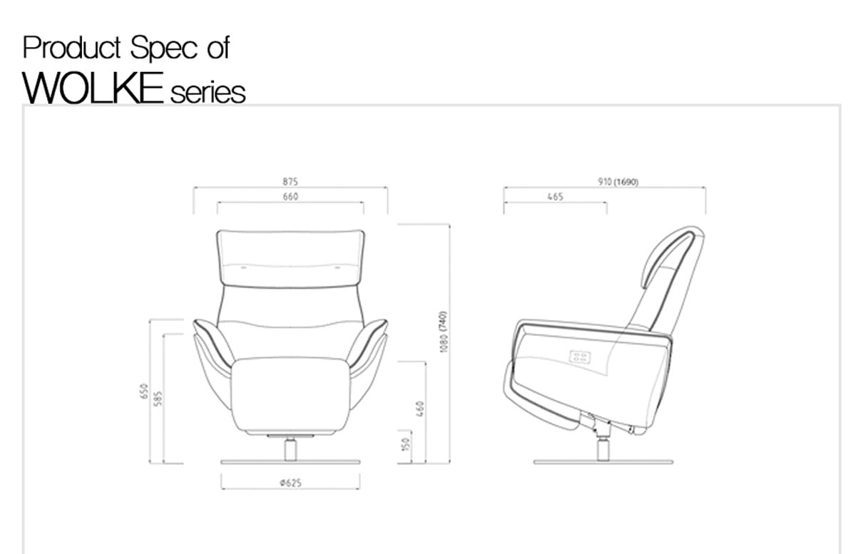 Sofa cao cấp Wolke của Fursys