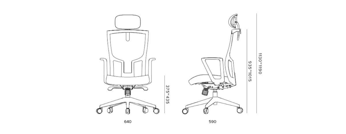 Fursys T20 - Ghế Công Thái Học