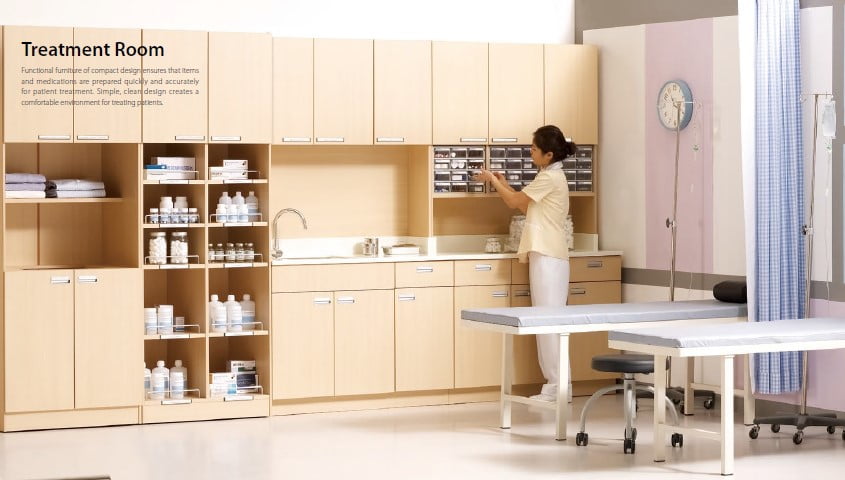 Nội thất Bệnh viện của Fursys Hàn Quốc