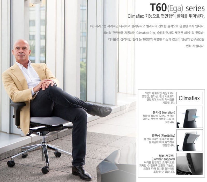 Ghế giám đốc T60 EGA