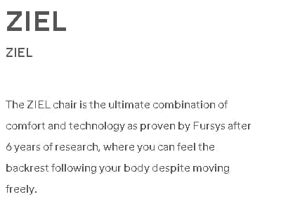 ziel chair