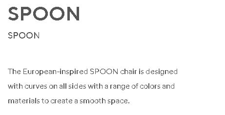 Ghế đa năng Spoon