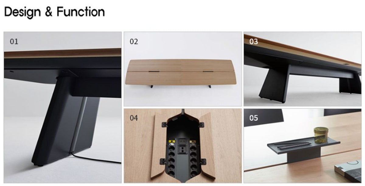 Bàn họp Big Table của Fursys Hàn Quốc