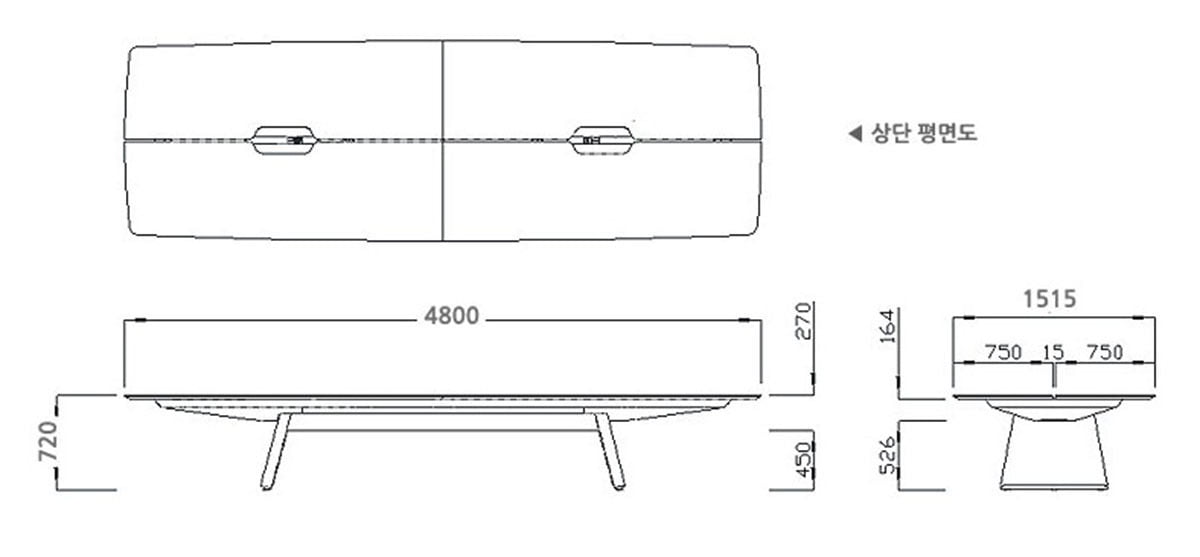 Bàn họp Big Table của Fursys Hàn Quốc
